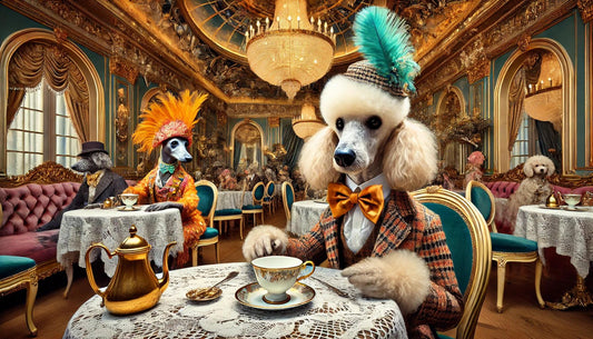 Animals in 1920s Cafe 10