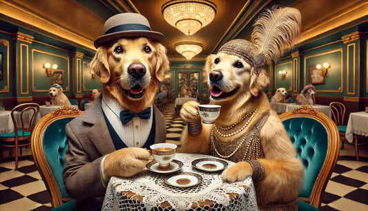 Animals in 1920s Cafe 15