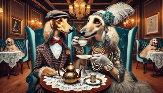 Animals in 1920s Cafe 12