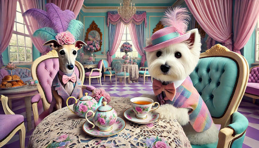 Animals in 1920s Cafe 17