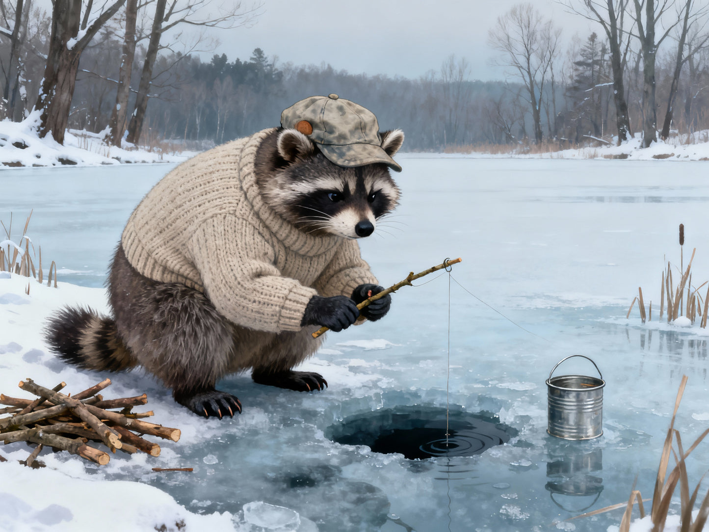 Pickle The Minnesota Raccoon - 2026 Wall Calendar