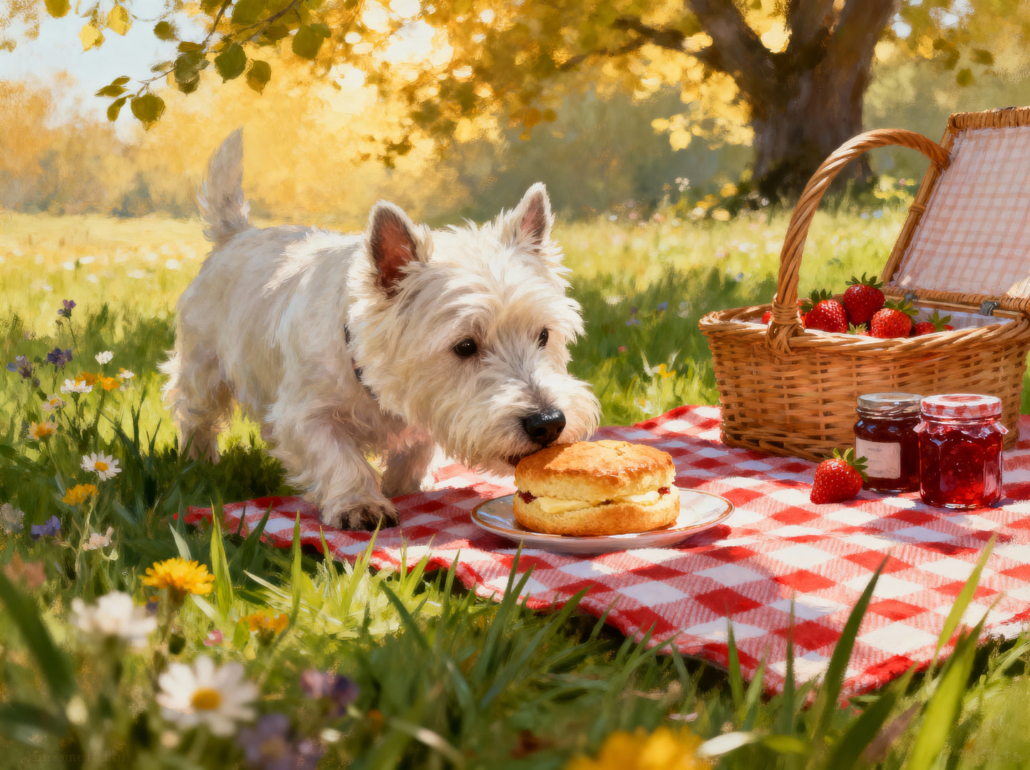 West Highland White Terrier - 2026 Wall Calendar