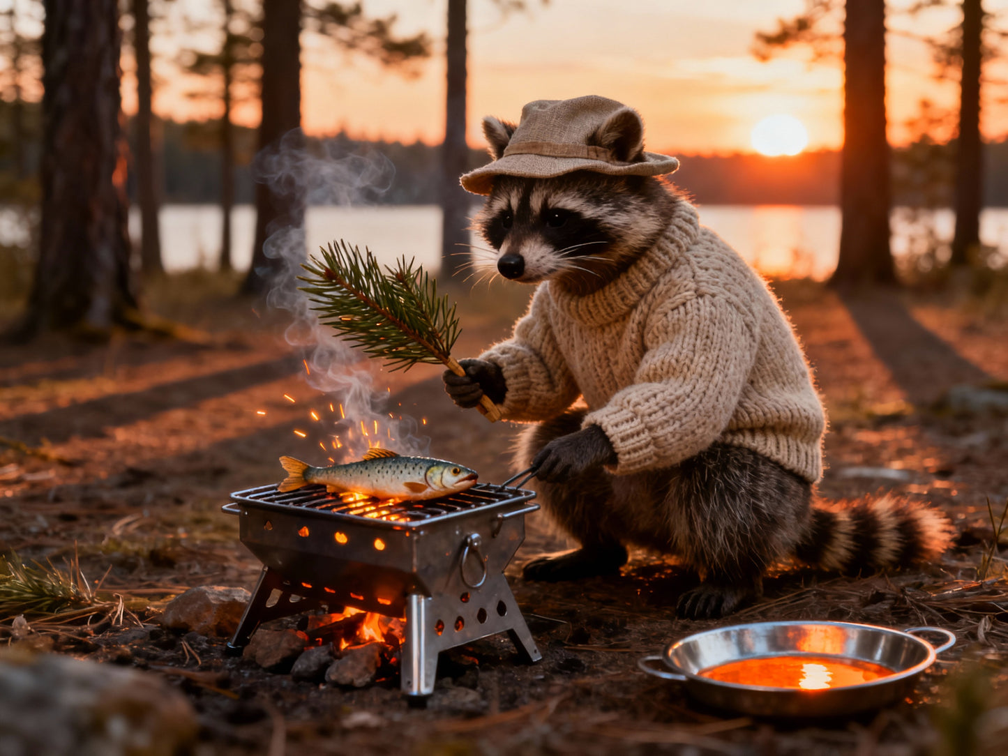 Pickle The Minnesota Raccoon - 2026 Wall Calendar
