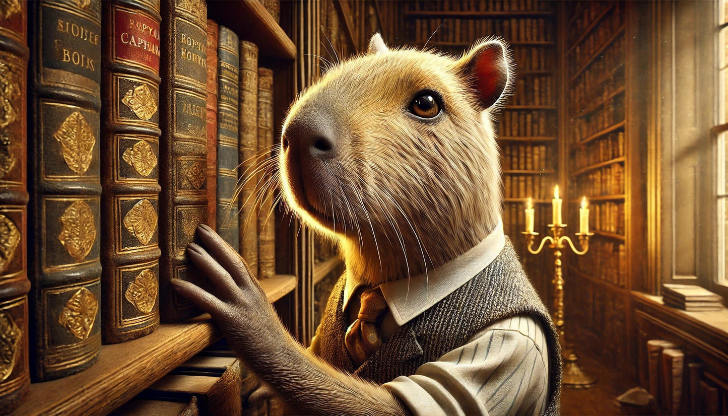 Animals in the Library 4