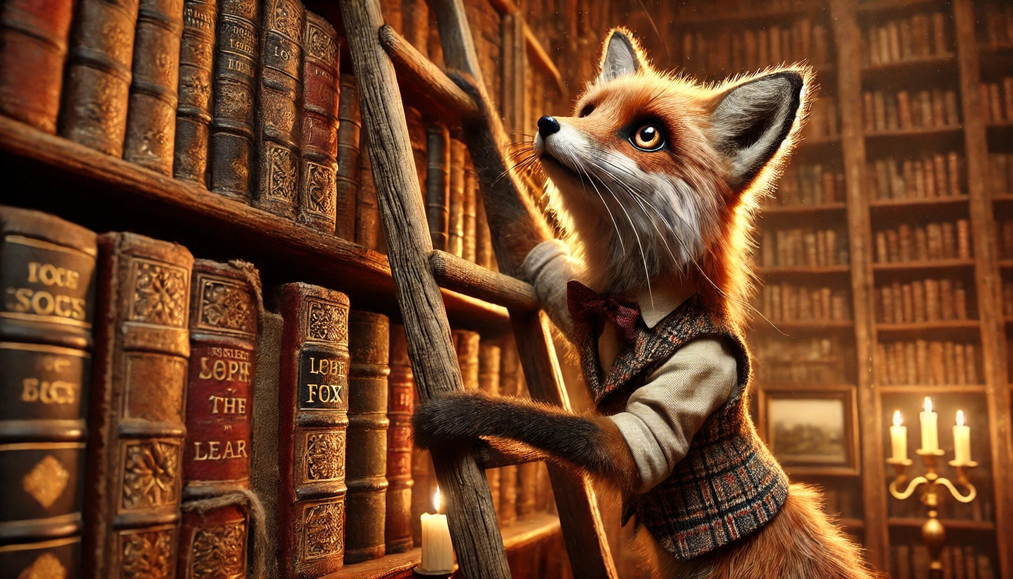 Animals in the Library 8