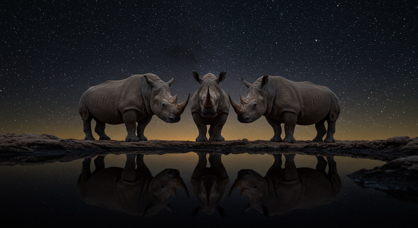 Animals at the Waterhole 4