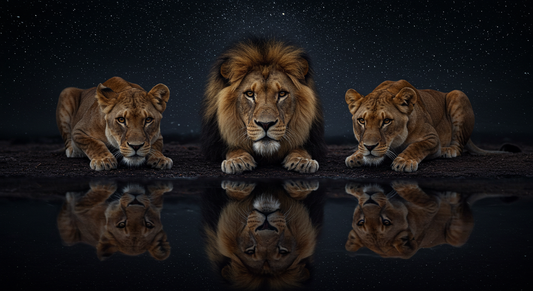 Animals at the Waterhole 1