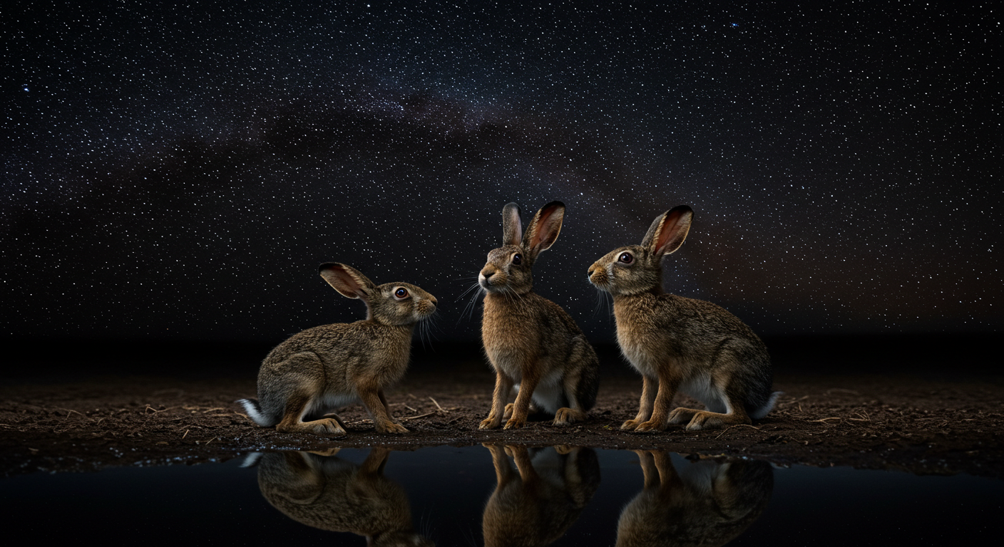 Animals at the Waterhole 7