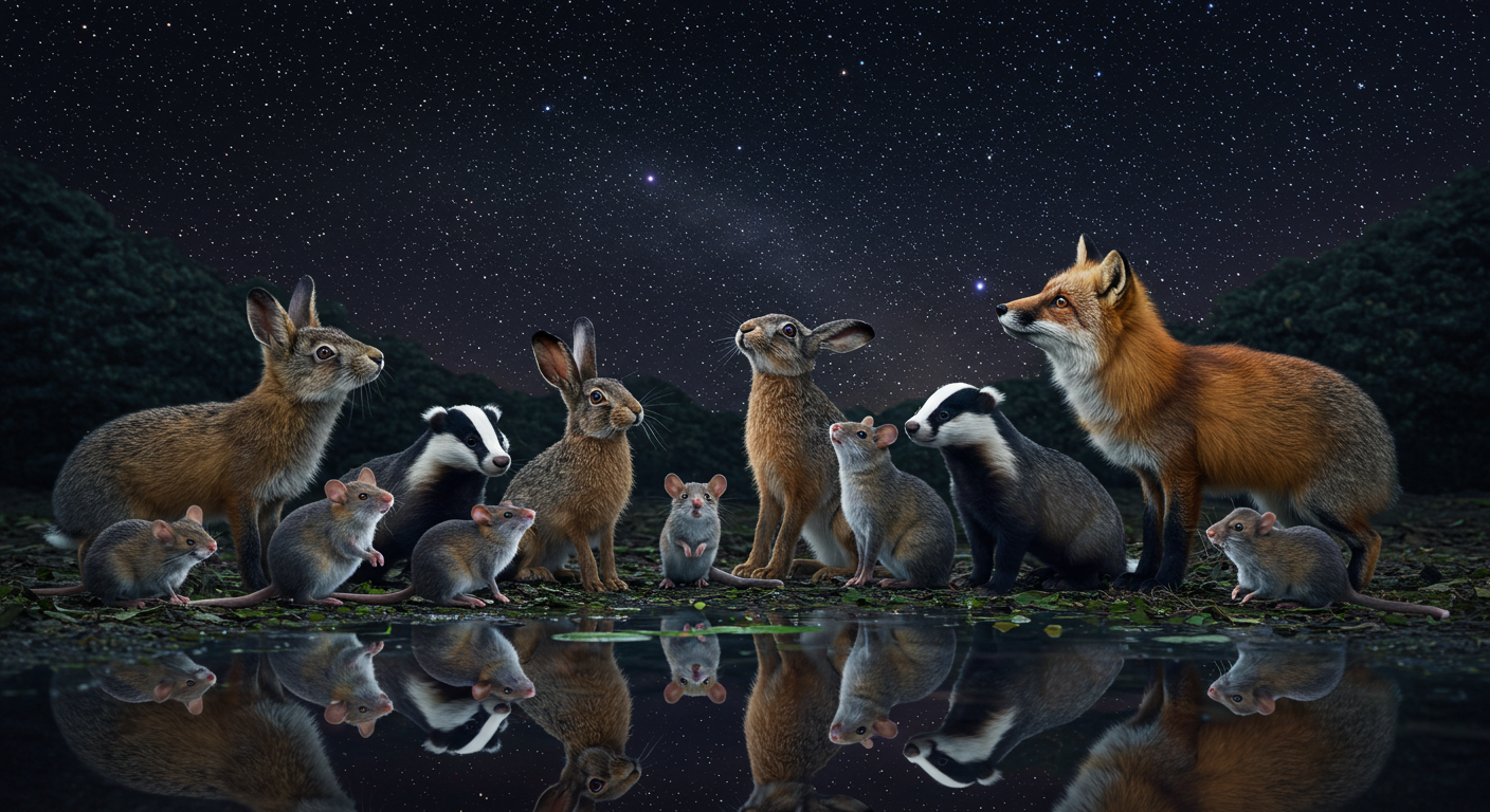 Animals at the Waterhole 8