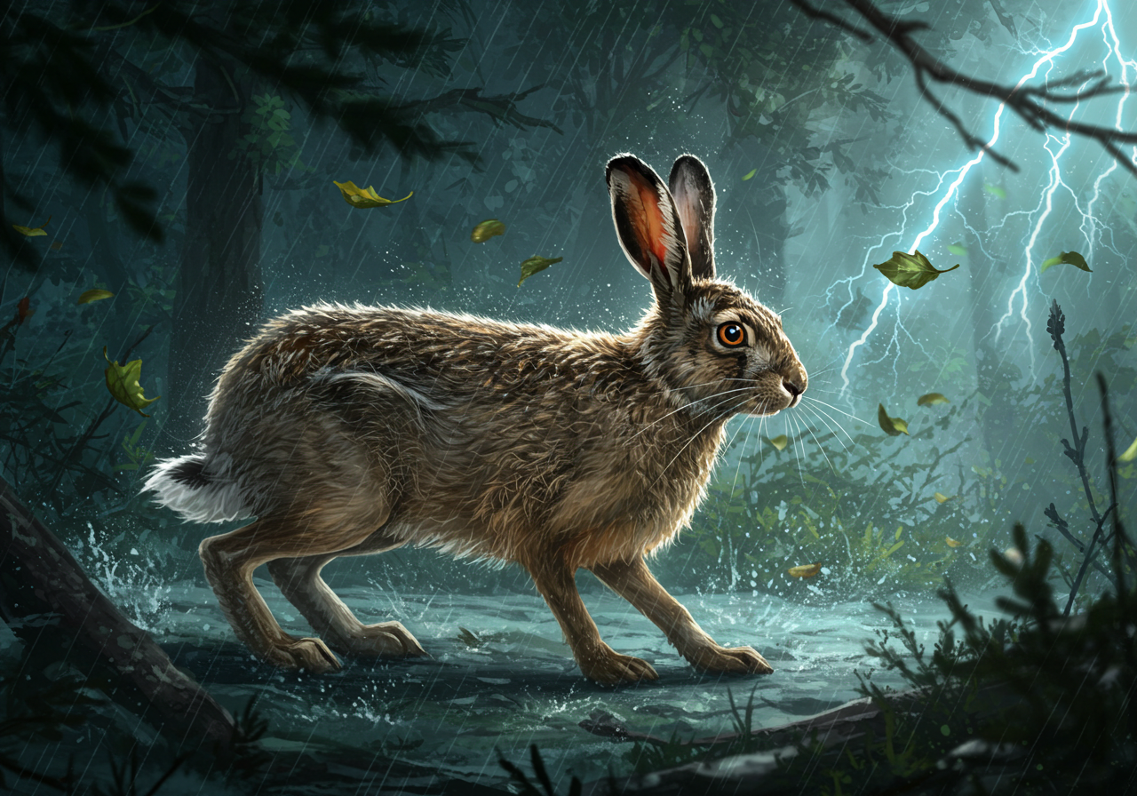 Animals Braving the Storm 23