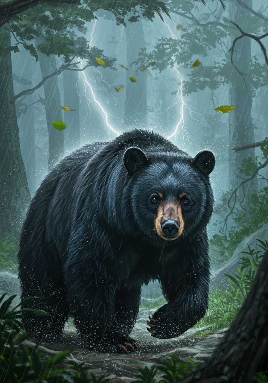 Animals Braving the Storm 24