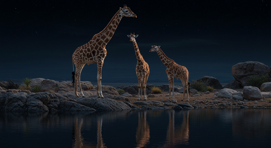 Animals at the Waterhole 12