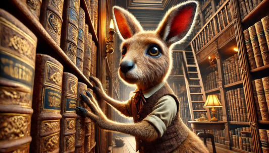 Animals in the Library 12