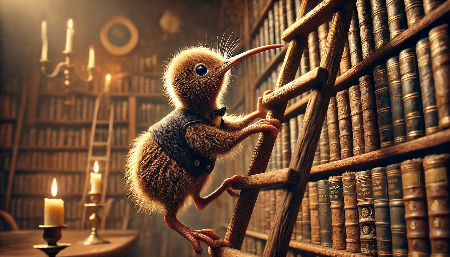 Animals in the Library 14