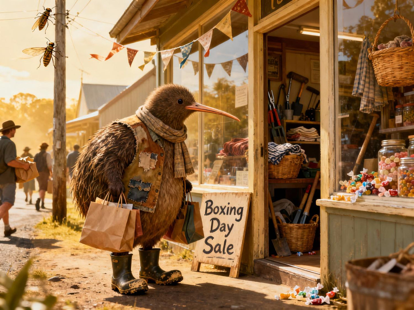 Farmer Bracken Goes To Town - 2026 Wall Calendar