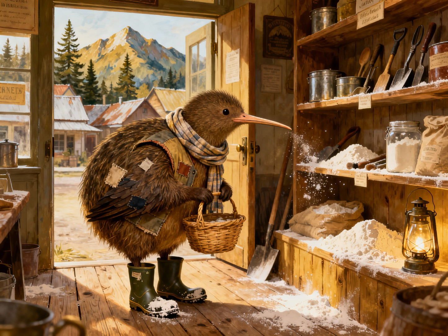 Farmer Bracken goes to Town - 2026 Wall Calendar