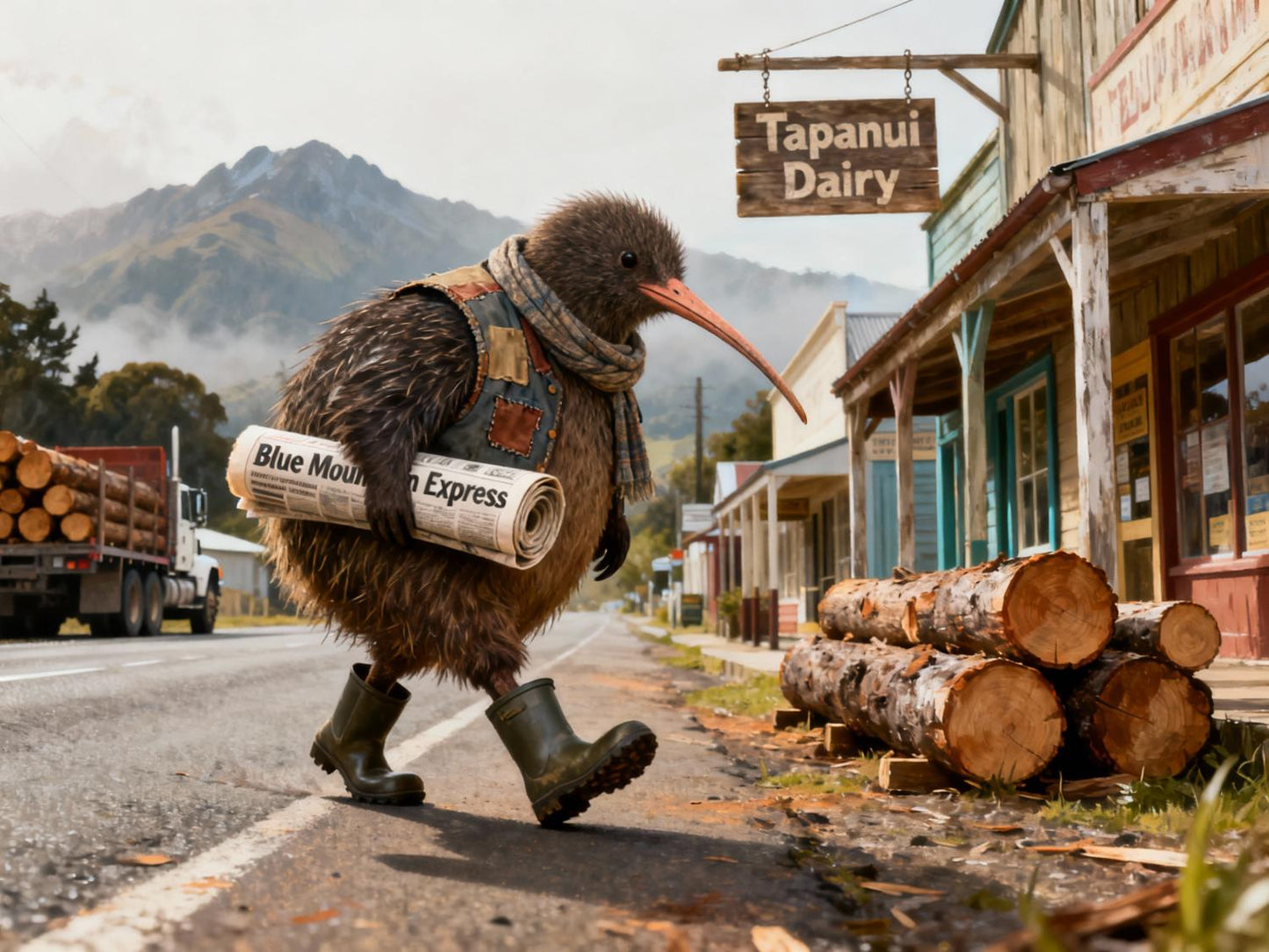 Farmer Bracken Goes To Town - 2026 Wall Calendar