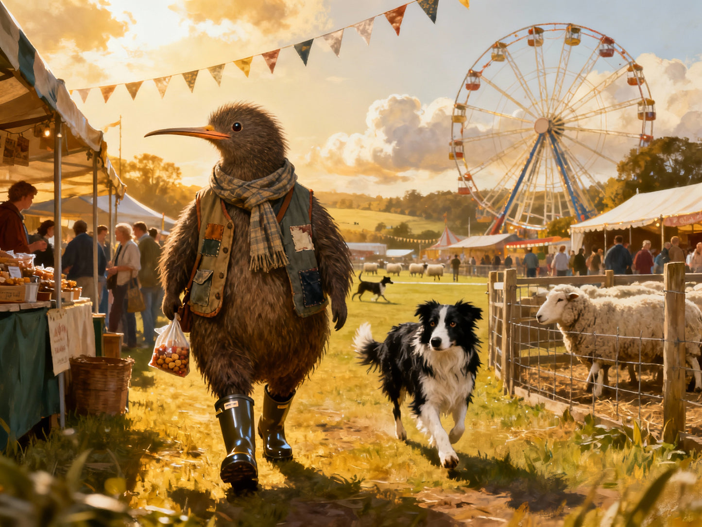Farmer Bracken goes to Town - 2026 Wall Calendar