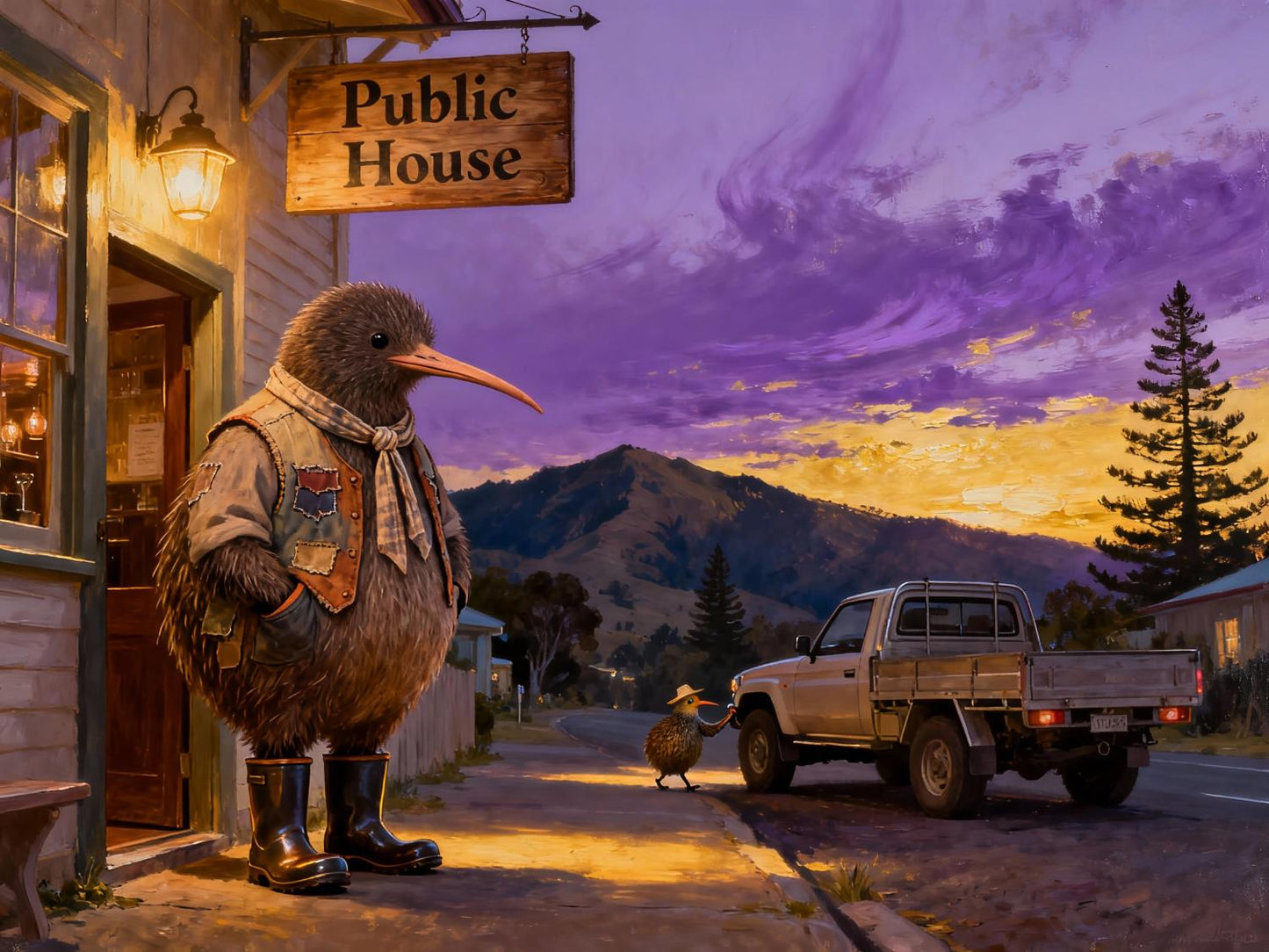 Farmer Bracken Goes To Town - 2026 Wall Calendar