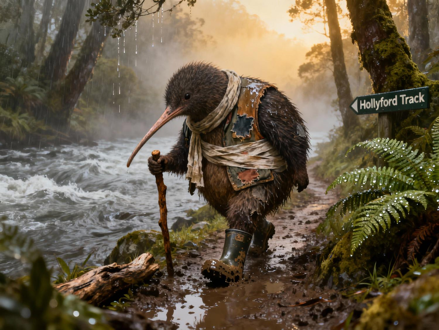 Farmer Bracken goes on Holiday - 2026 Wall Calendar