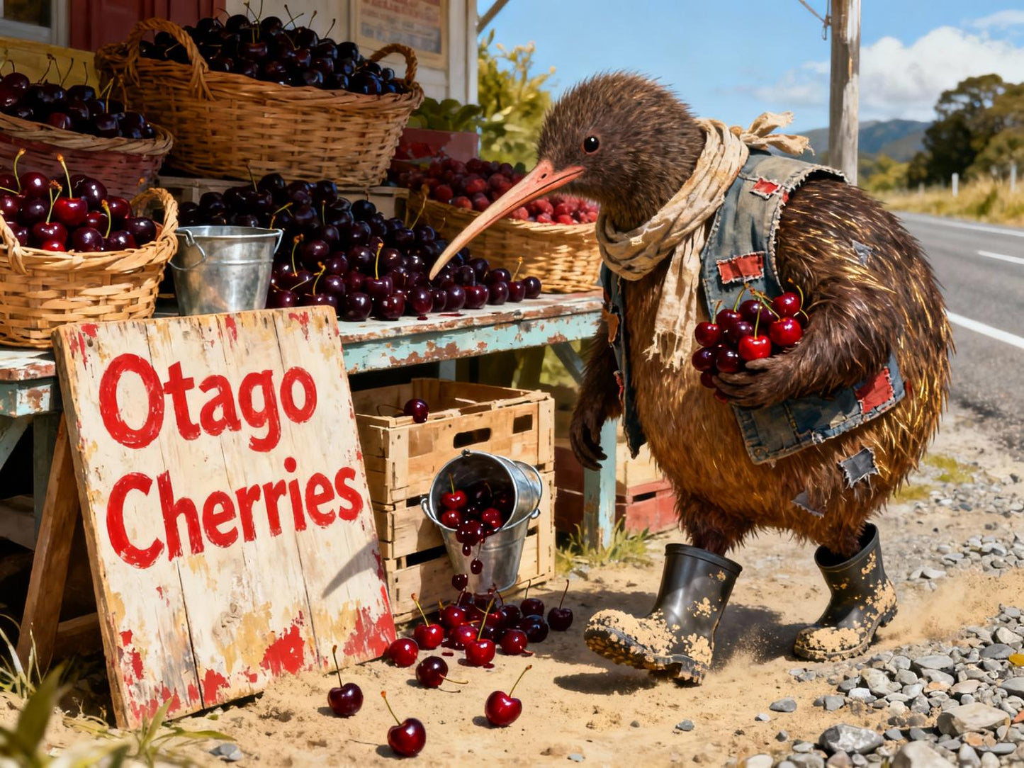 Farmer Bracken goes on Holiday - 2026 Wall Calendar