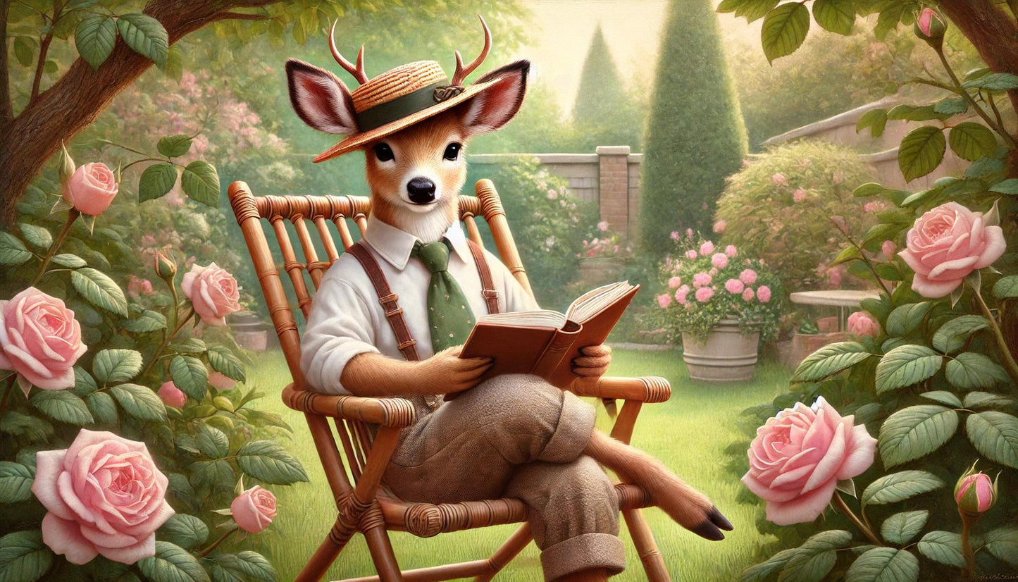 Reading in the Garden 3