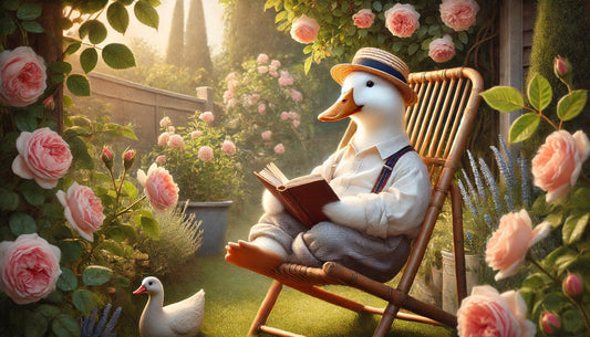 Reading in the Garden 4