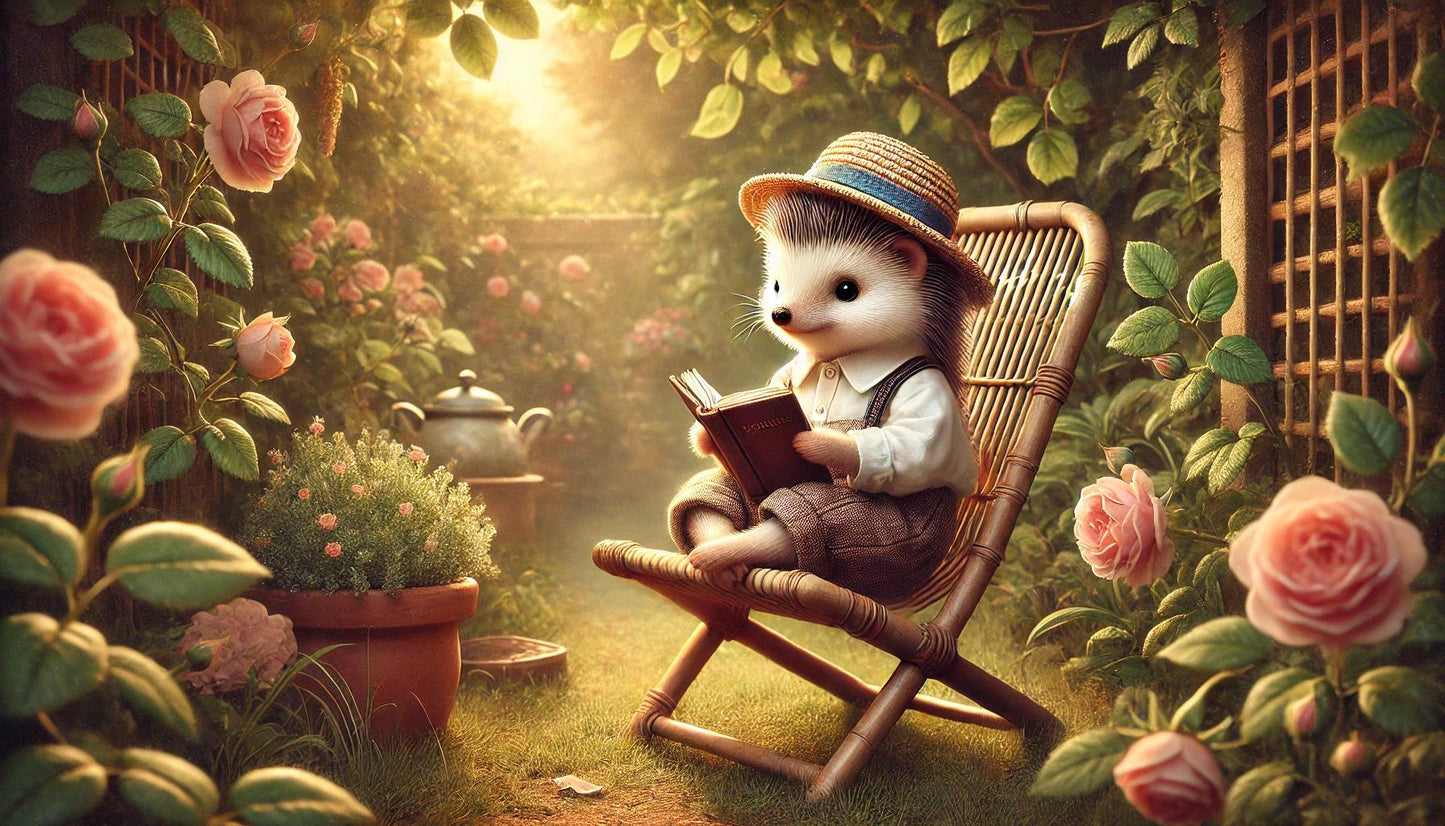 Reading in the Garden 7