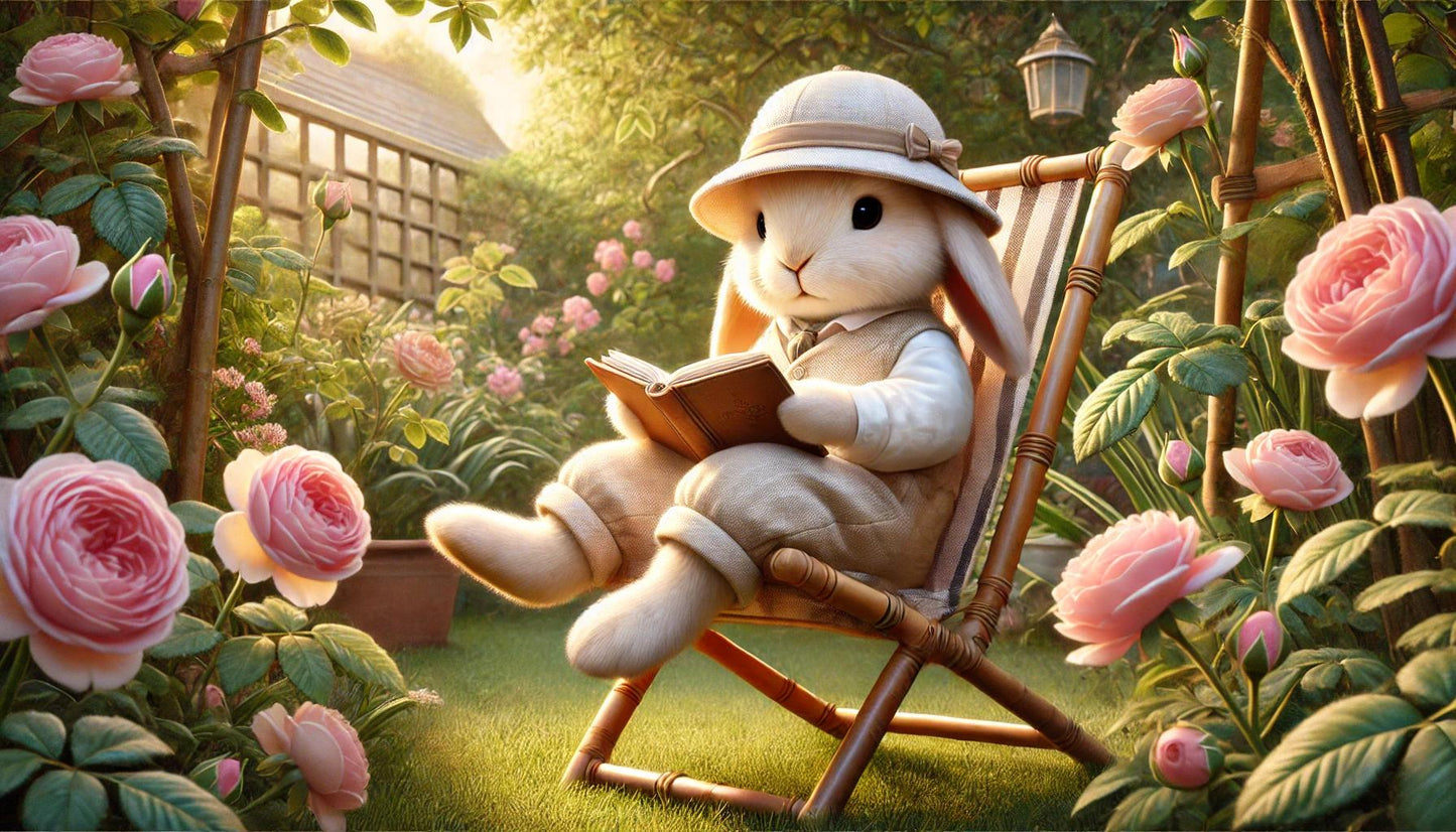 Reading in the Garden 8