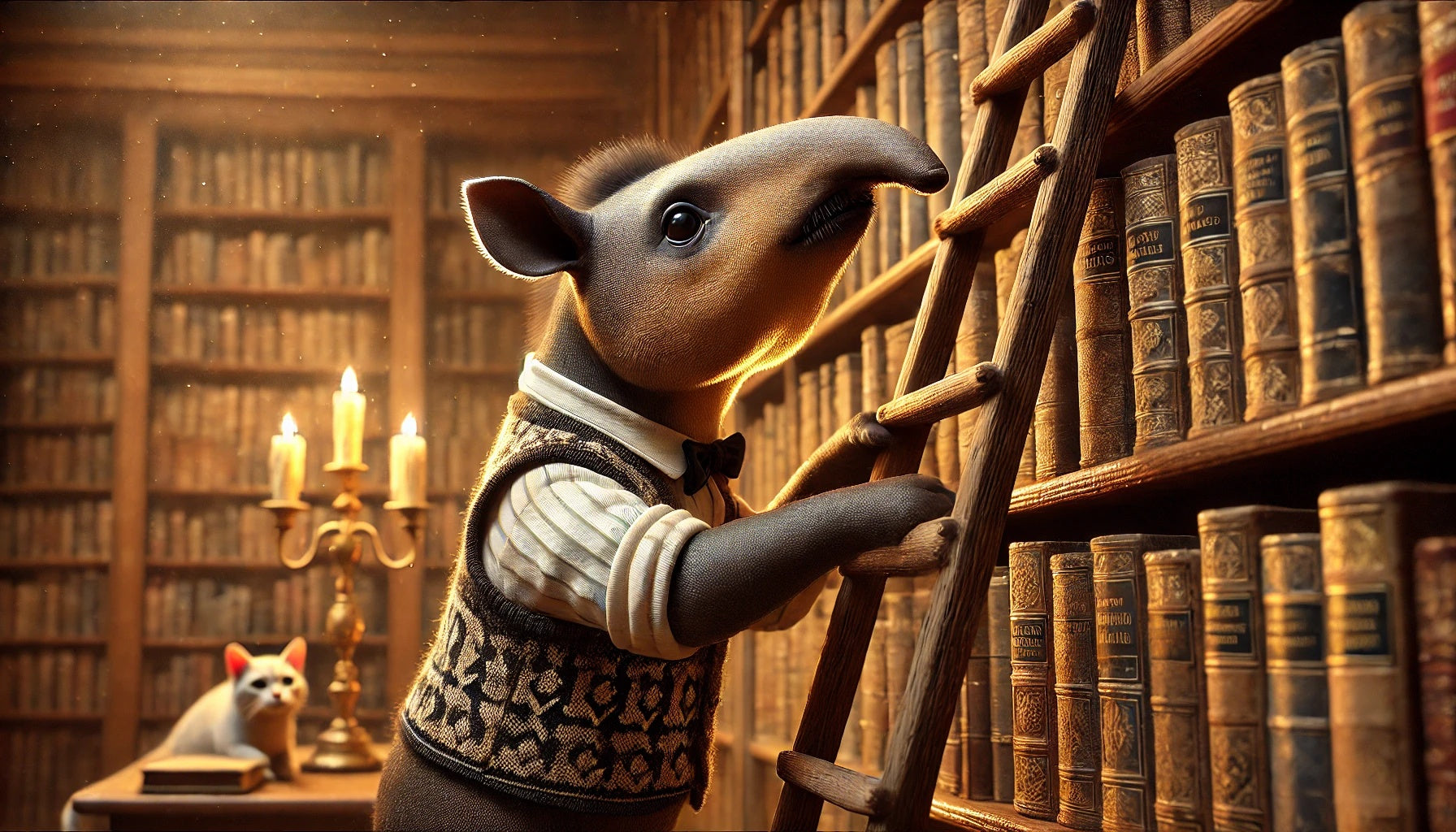 Animals in the Library 20 – Kiwi-doodle-do