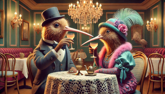 Animals in 1920s Cafe 51