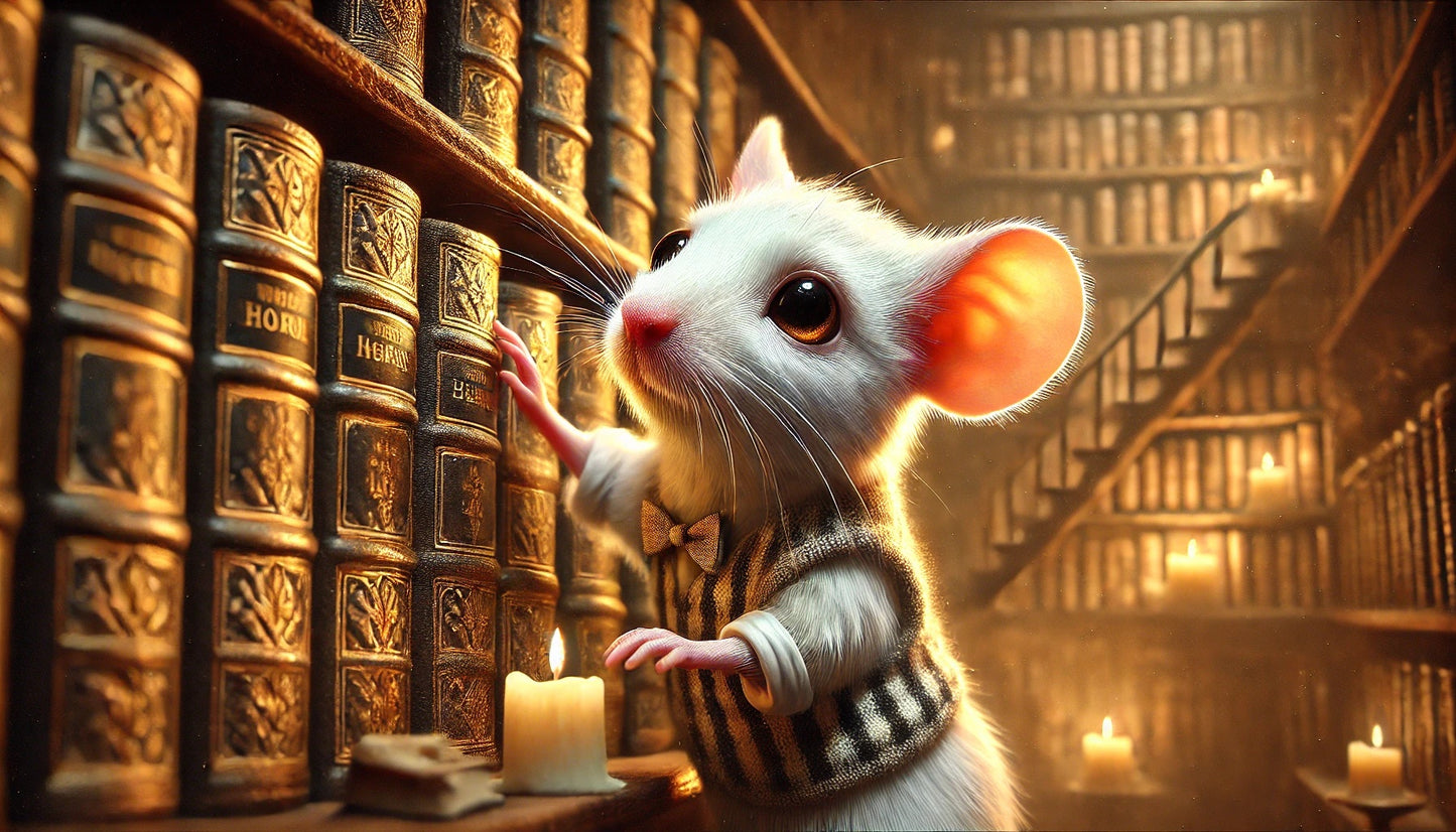 Animals in the Library 22